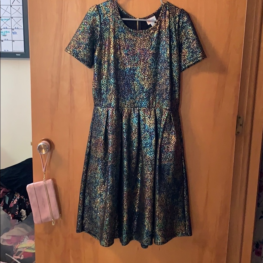 Brand new multicolored lularoe dress